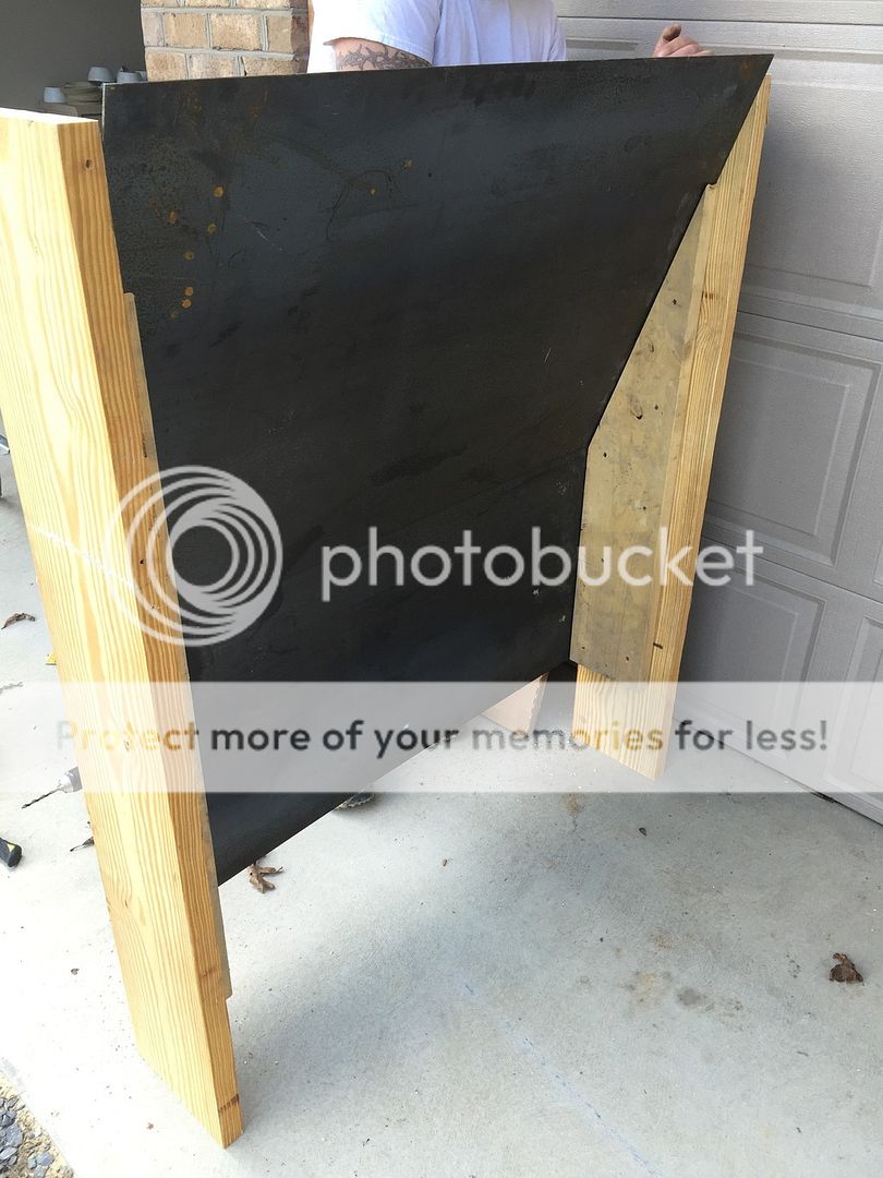 Pellet Trap we built. Pretty cool and efficient design. Gobbler Nation